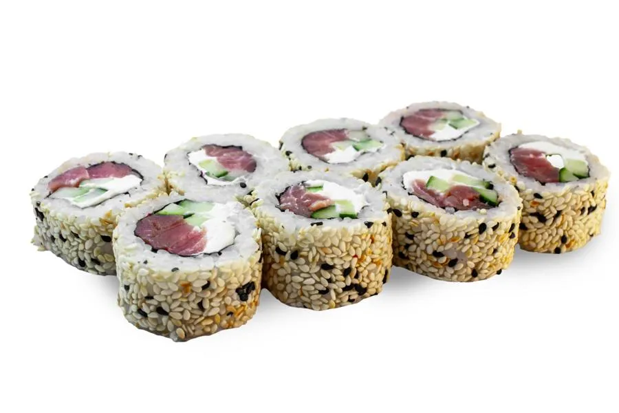 Тунец под крабом