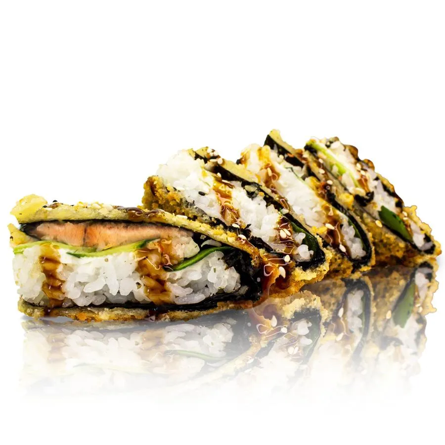 Сэндвич ролл с лососем